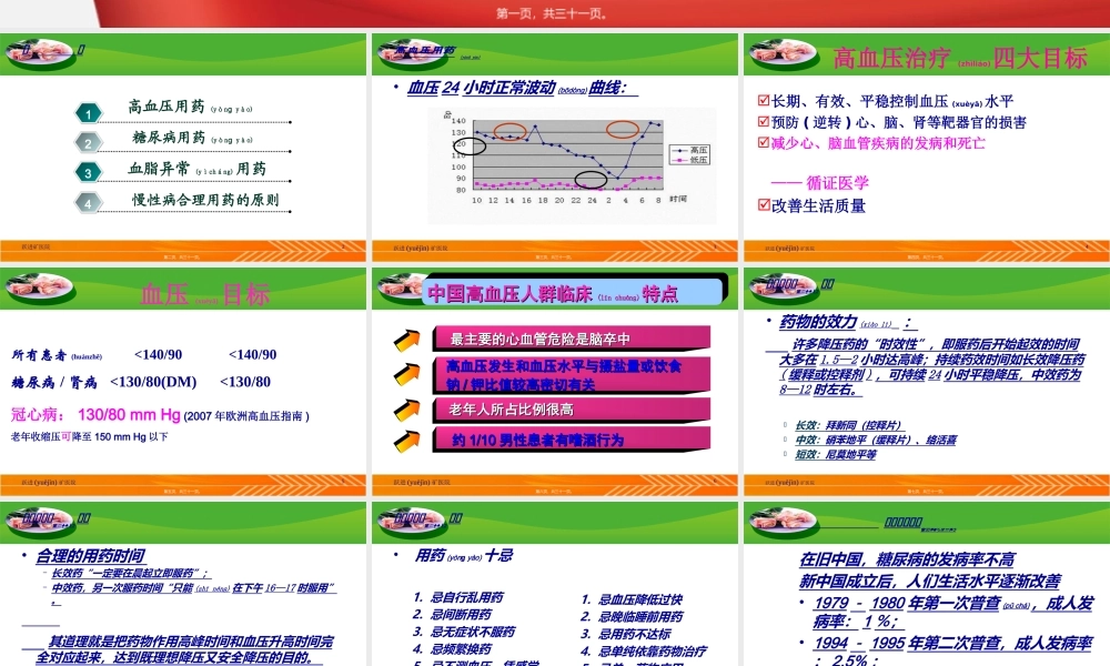 2022年医学专题—常见慢性病合理用药(1).ppt
