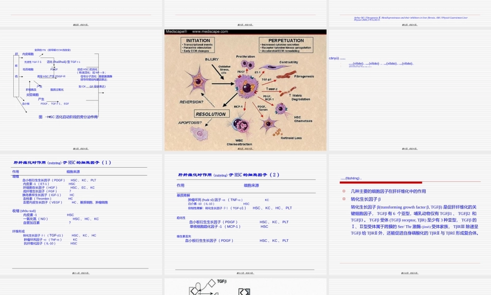 2022年医学专题—肝纤维化PPT(1).ppt