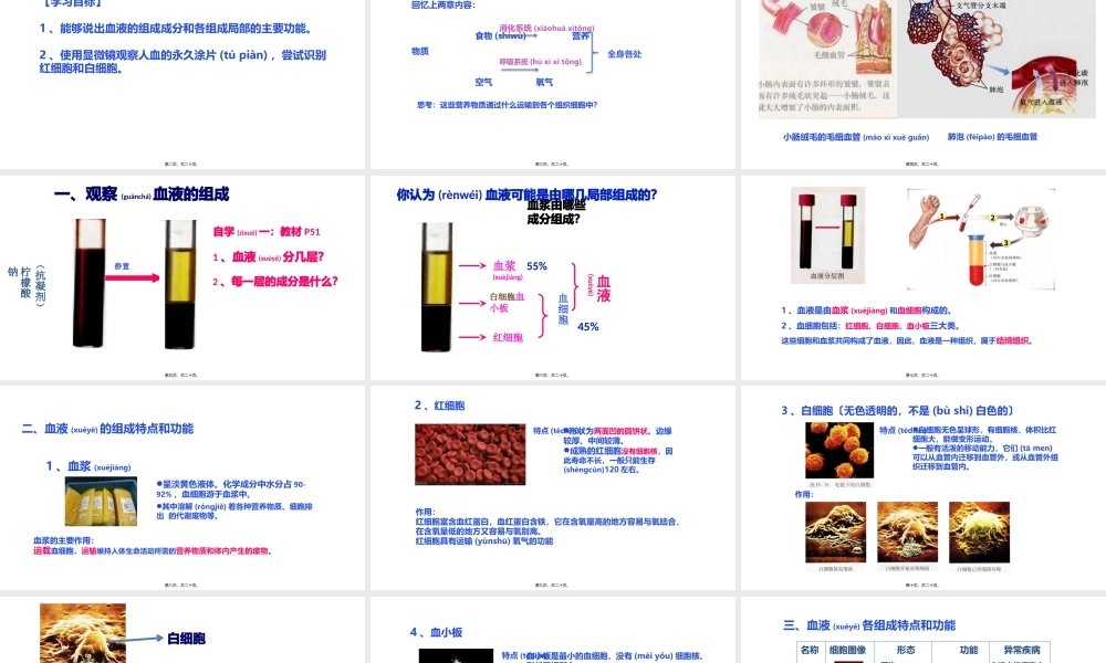 2022年医学专题—.1流动的组织——血液(19张PPT)(1).pptx