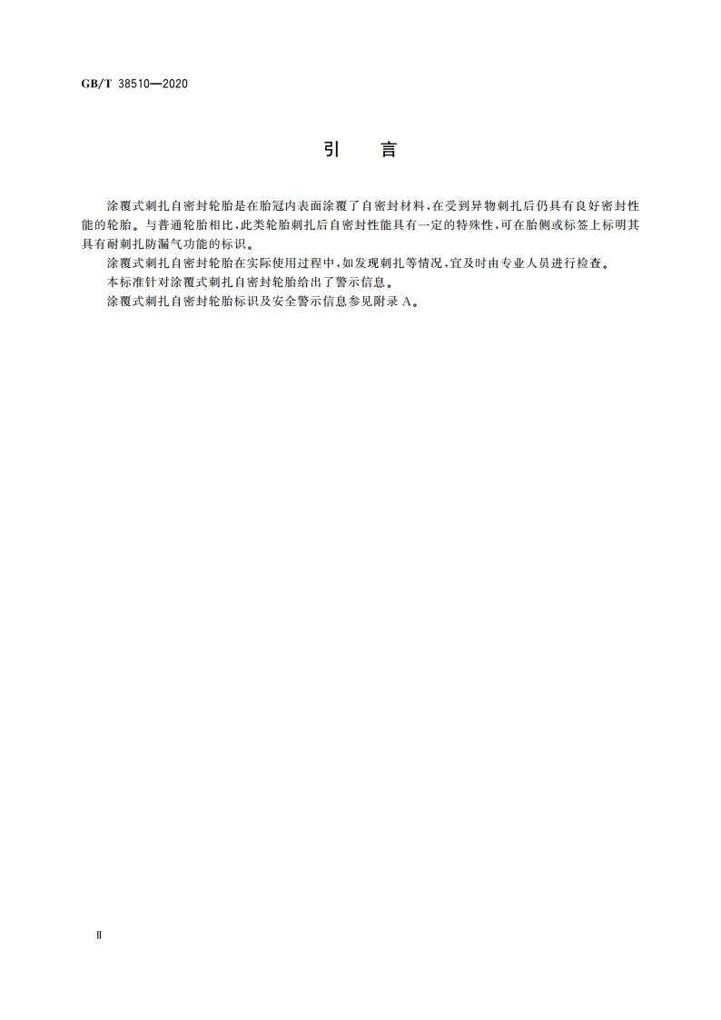 涂覆式刺扎自密封轮胎自密封性能评价 GBT 38510-2020.pdf_第3页