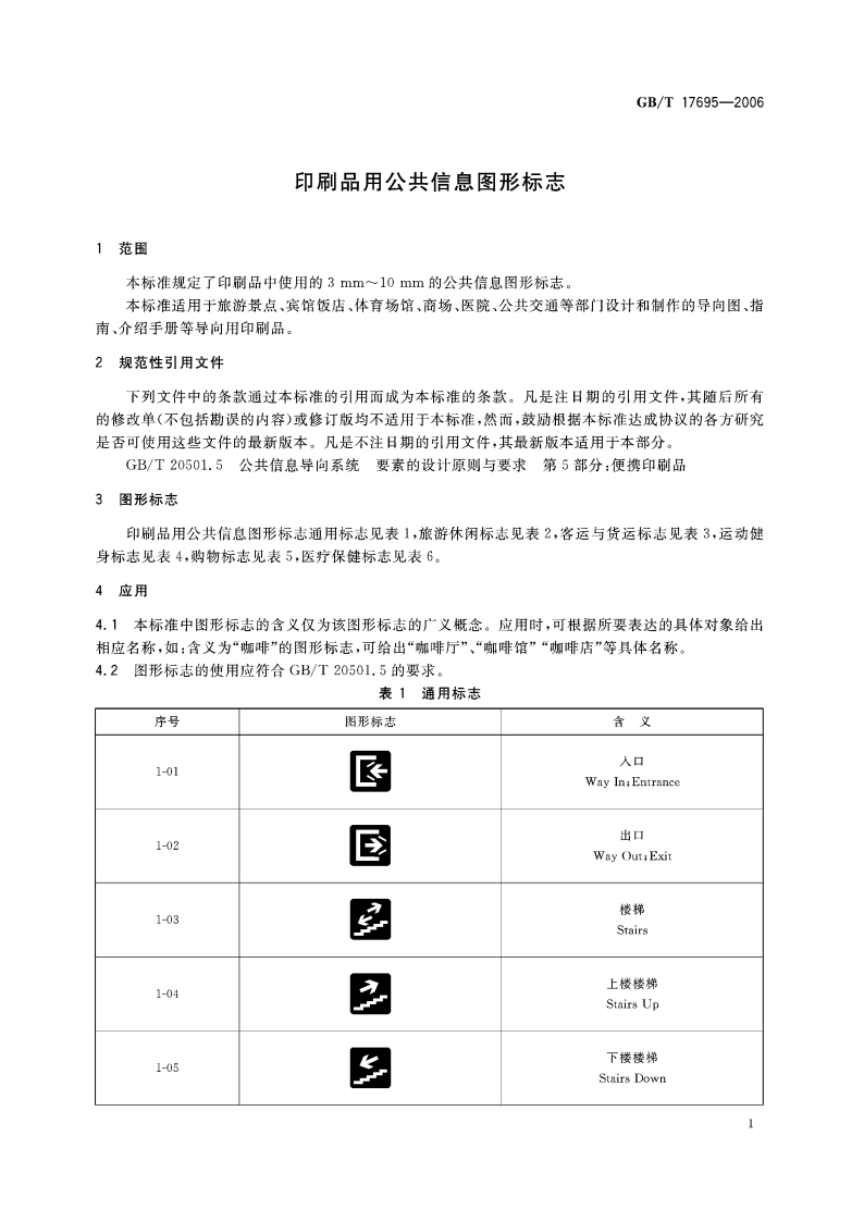 印刷品用公共信息图形标志 GBT 17695-2006.pdf_第3页