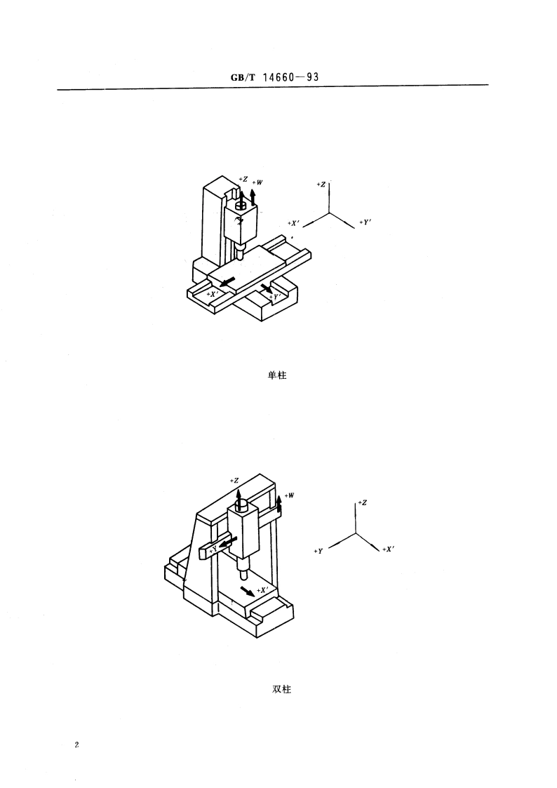 数控坐标镗床 精度 GBT 14660-1993.pdf_第3页