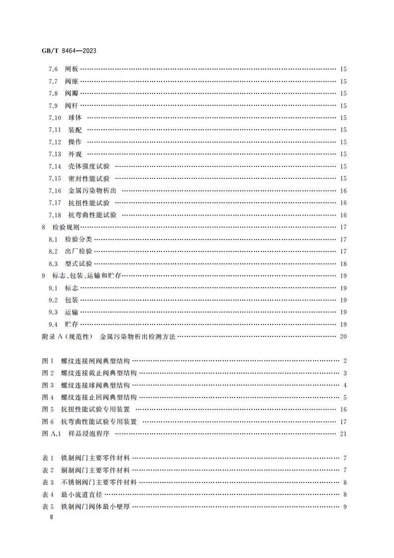 铁制、铜制和不锈钢制螺纹连接阀门 GBT 8464-2023.pdf_第3页