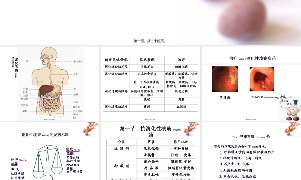 2022年医学专题—也用于急性上消化道出血丙谷胺胃泌素受体阻断药三(1).ppt