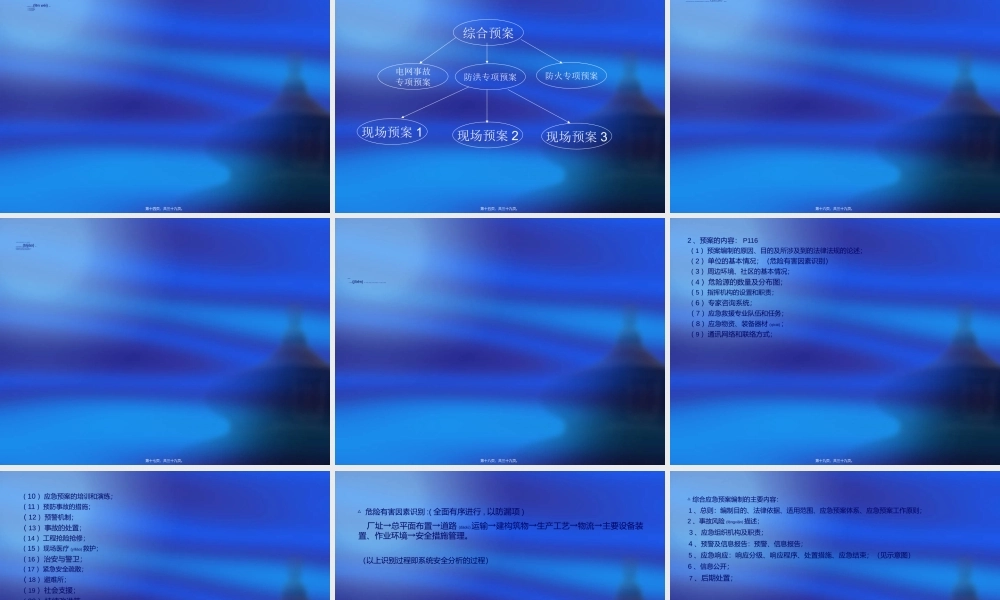 2022年医学专题—事故应急救援预案2016-7-10(1).ppt