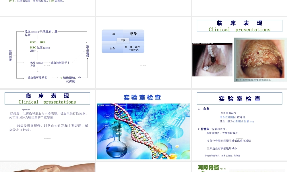 2022年医学专题—再生障碍性贫血(七年制)(1).ppt