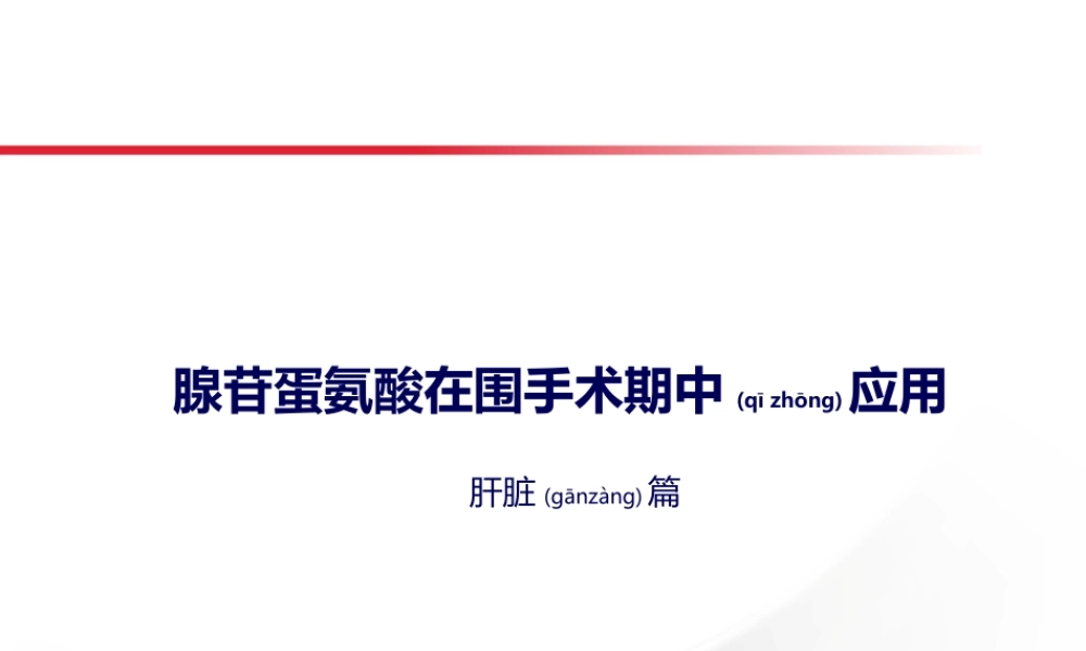 2022年医学专题—围手术期肝功能的保护作用-思美泰43张版本(1).pptx