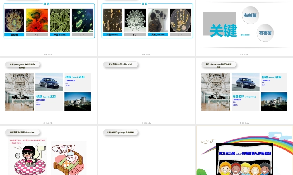 2022年医学专题—小队活动之《神奇的细菌》(1).pptx