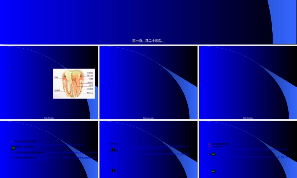 2022年医学专题—牙体牙周组织常见病(1).ppt