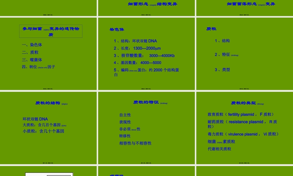 2022年医学专题—细菌遗传与变异(1).ppt