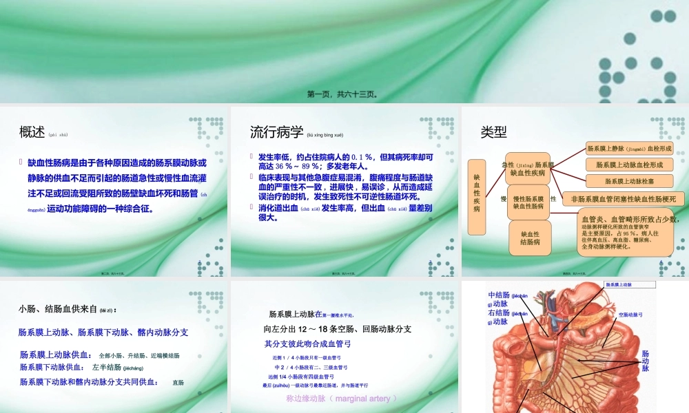 2022年医学专题—缺血性肠病所致的消化道出血(1).ppt