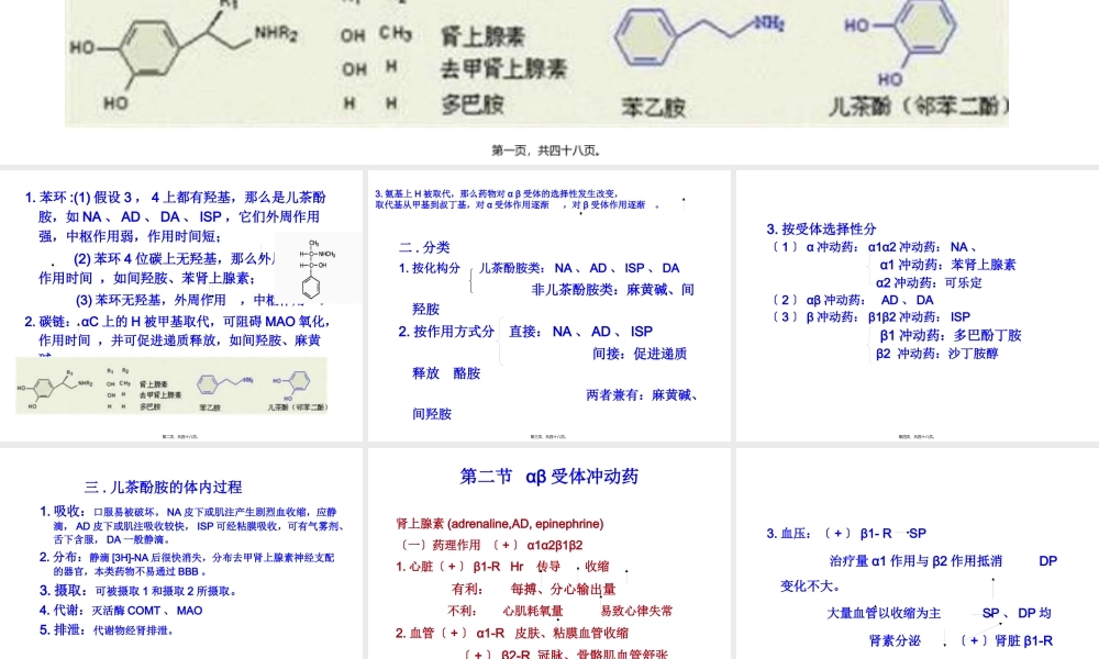 传出神经系统药理(2014)-2总论(1).pptx