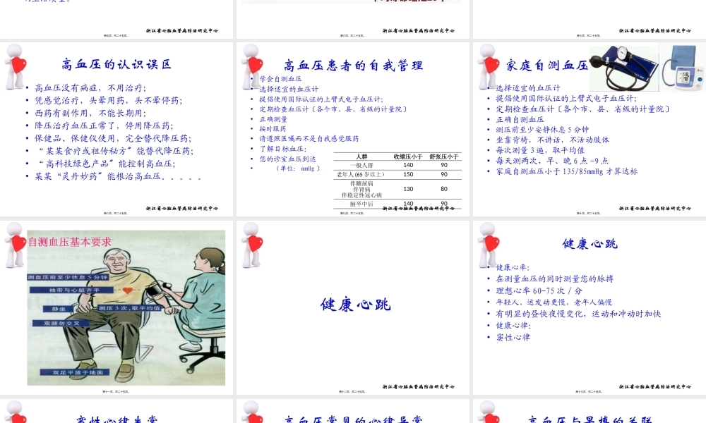 健康心跳健康血压(1).pptx