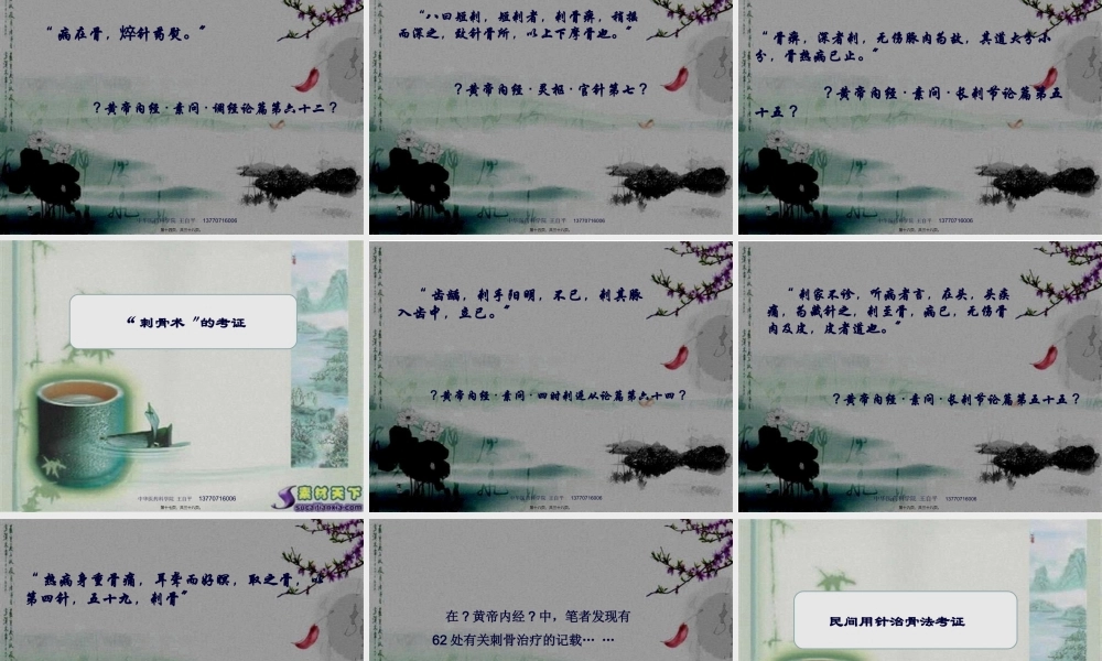 刺骨术基本理论(1).pptx