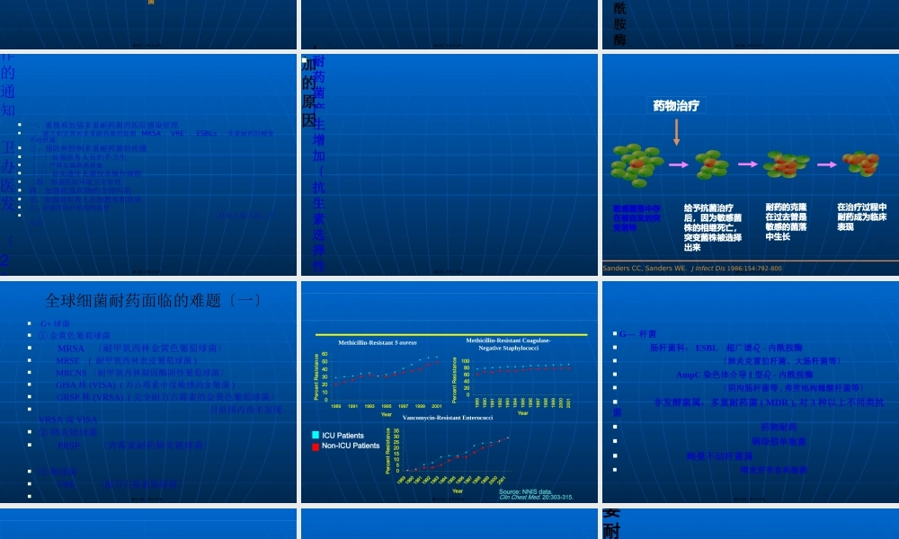 多重耐药菌监测(1).pptx