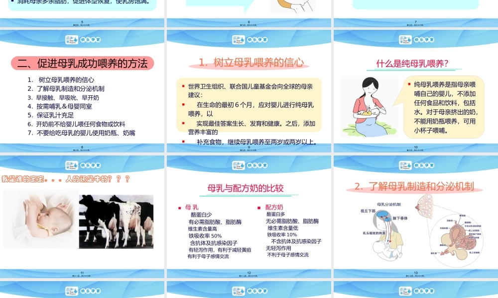 孕妇学校-母乳喂养(1).pptx