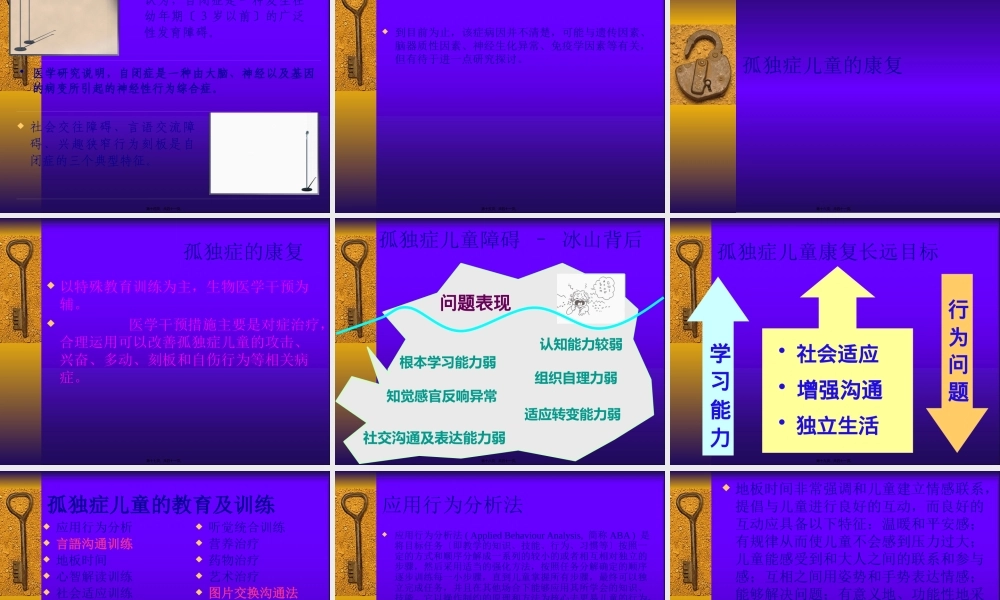 孤独症儿童的康复(1).pptx