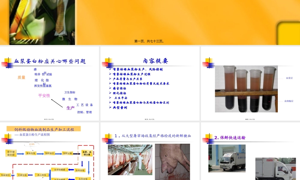 刘小敏-血浆蛋白粉、肠膜蛋白、乳清粉剖析(1).pptx