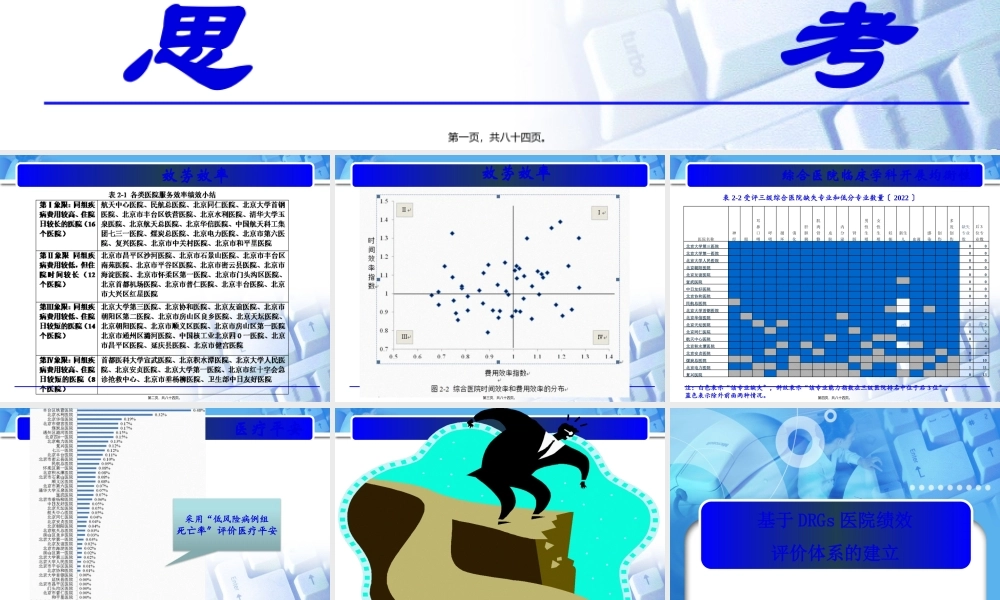 基于DRGS医院绩效评价体系的建立(1).pptx