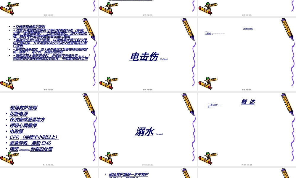 2022年医学专题—意外伤害和突发事故(1).ppt
