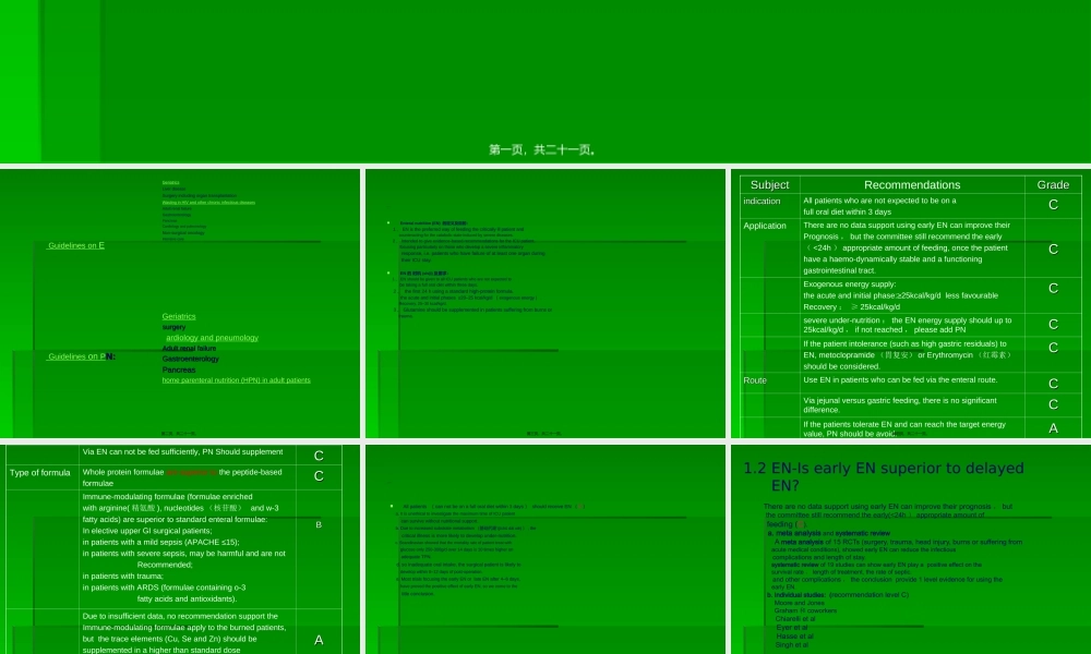 2022年医学专题—欧洲ESPEN关于危重症患者的肠内营养指南(1).ppt
