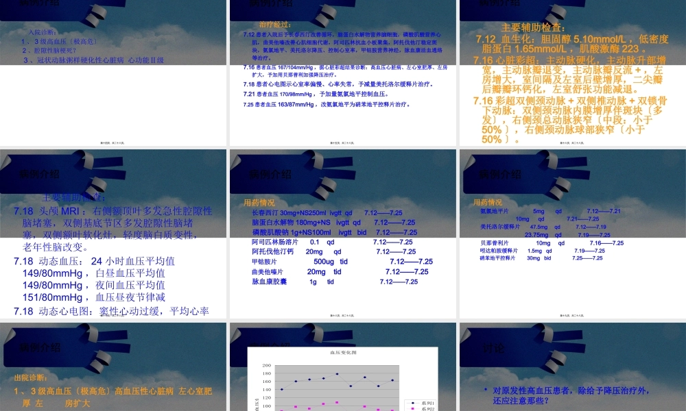 例高血压的病例讨论(1).pptx