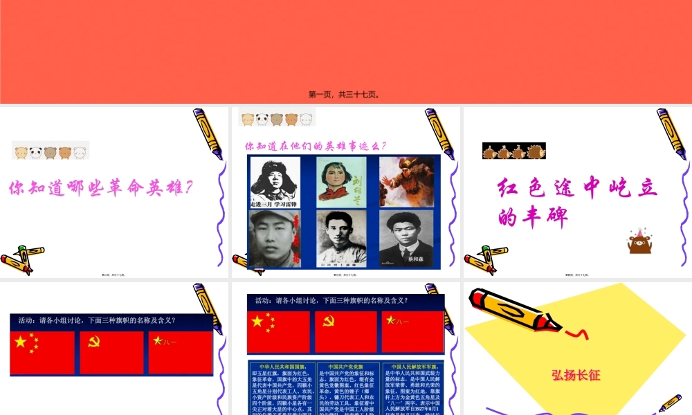 学长征精神-做红色传人精讲(1).pptx