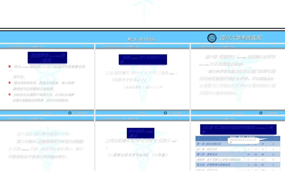 2022年医学专题—《二级综合医院评审标准》核心条款解读与落实@-兰心强(精)(1).ppt