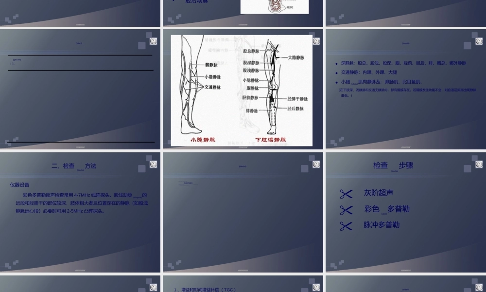 2022年医学专题—下肢血管超声检查(1).ppt