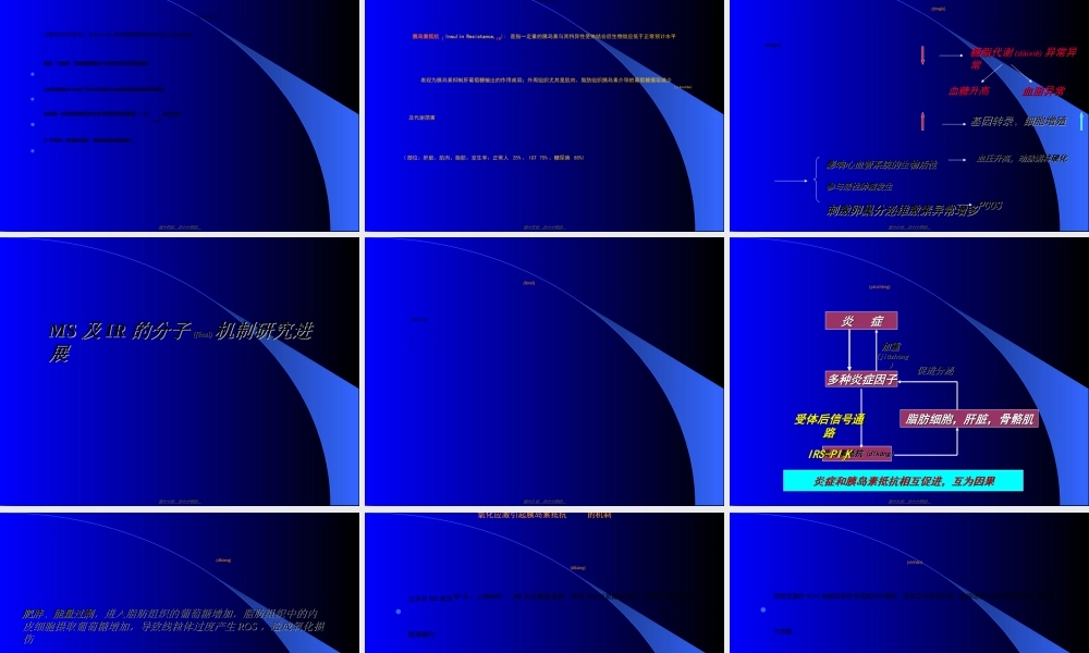 2022年医学专题—代谢综合症与胰岛素抵抗(1).ppt