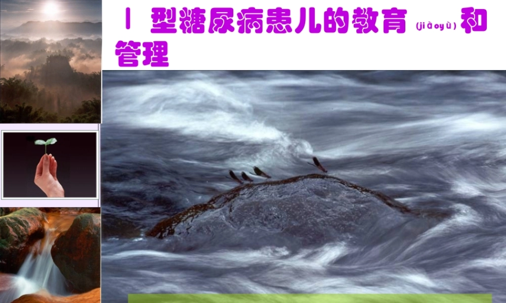 2022年医学专题—儿童Ⅰ型糖尿病讲诉(1).ppt