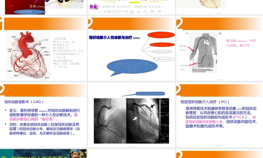 2022年医学专题—冠脉介入术(1).ppt