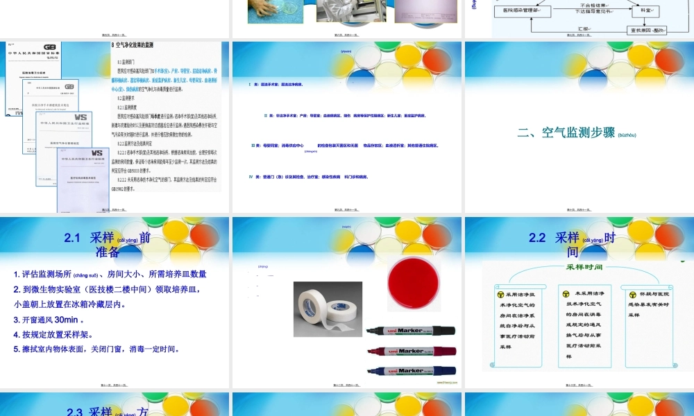2022年医学专题—医院空气消毒效果监测(1).ppt