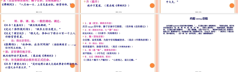 2022年医学专题—古代官职任免升降术语集锦(1).ppt