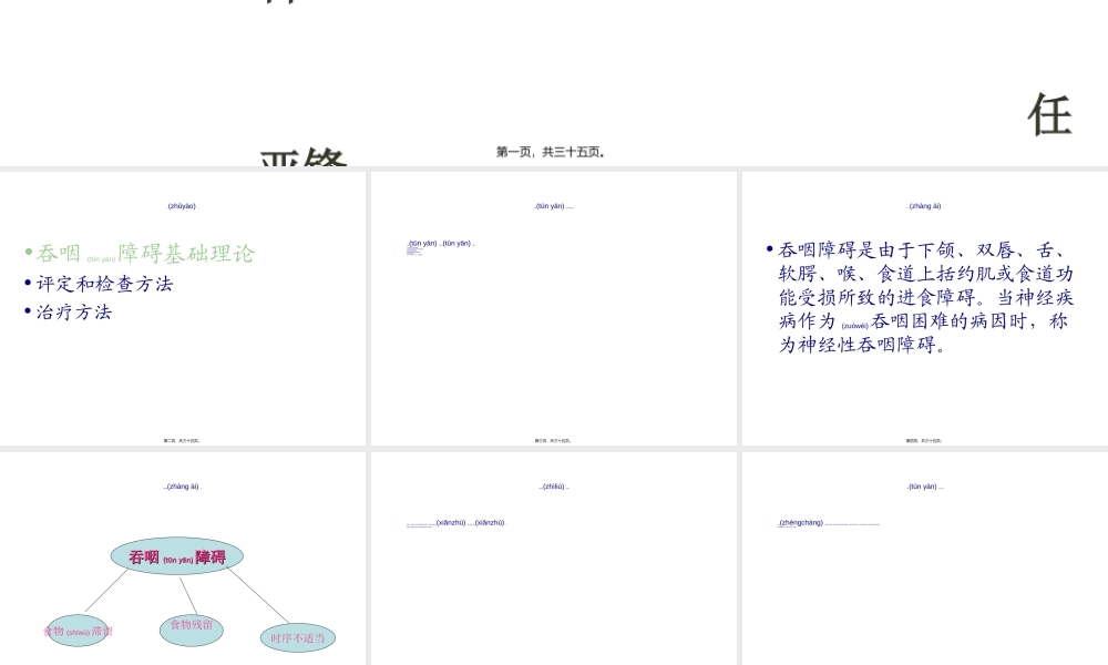 2022年医学专题—吞咽功能障碍60min全解(1).ppt
