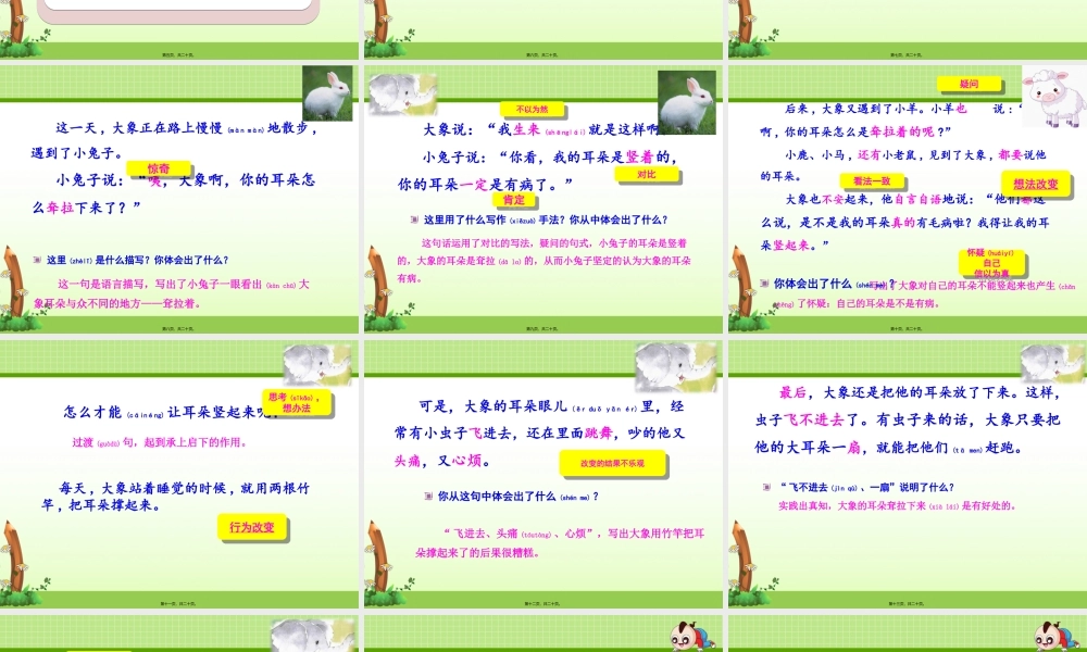 2022年医学专题—大象的耳朵(1).ppt