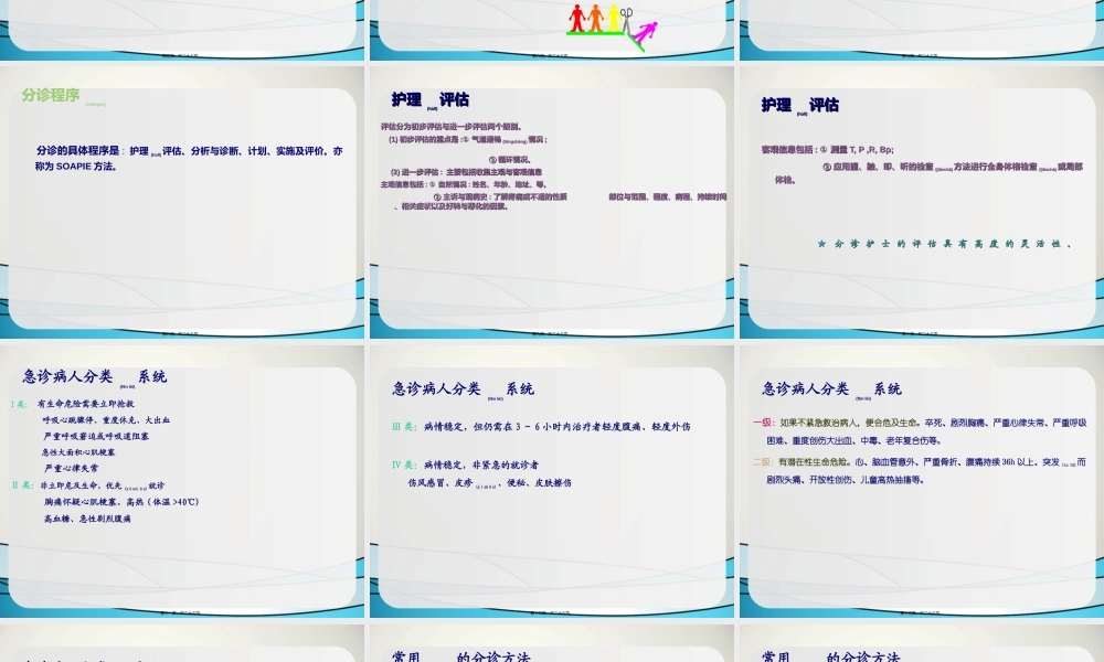 2022年医学专题—小讲座徐：急诊分诊(1).ppt