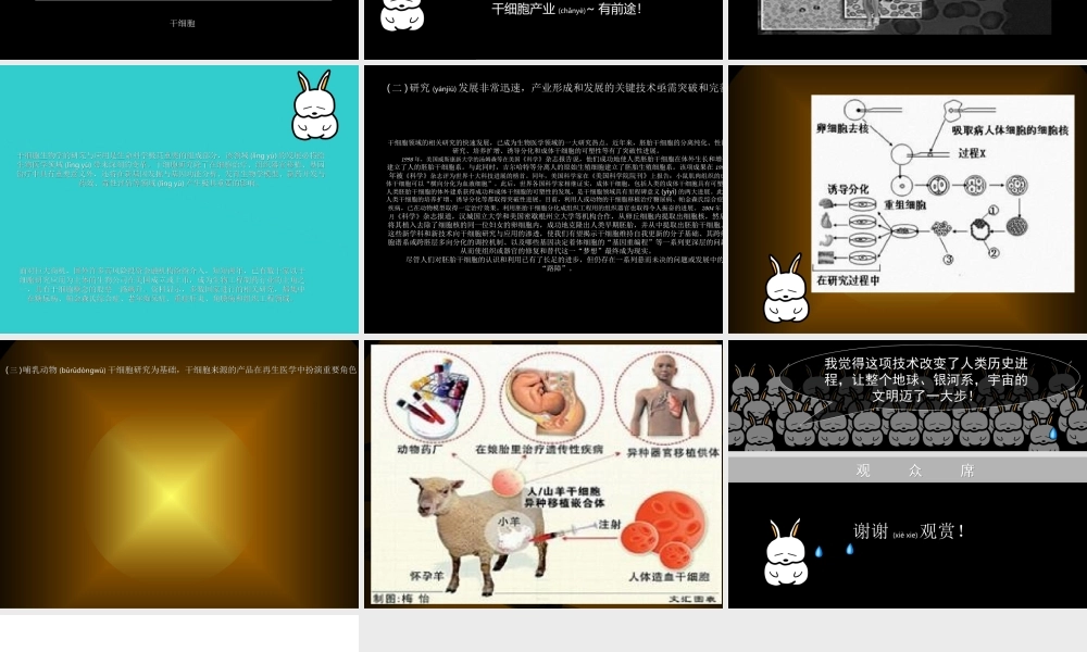 2022年医学专题—干细胞产业(1).ppt