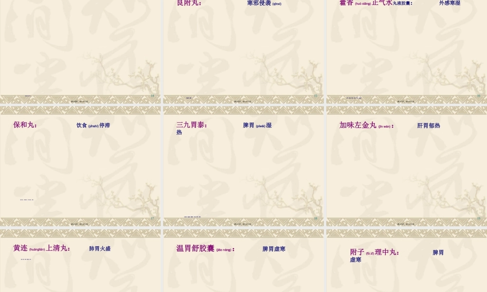 2022年医学专题—恰当选择中成药(1).ppt