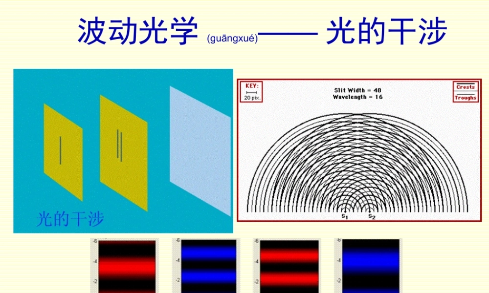2022年医学专题—惠更斯-菲涅耳原理教程(1).ppt