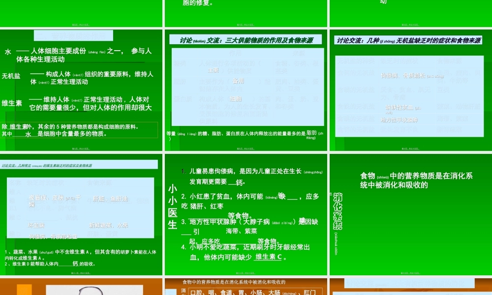 2022年医学专题—第二讲人体的营养复习课..(1).ppt