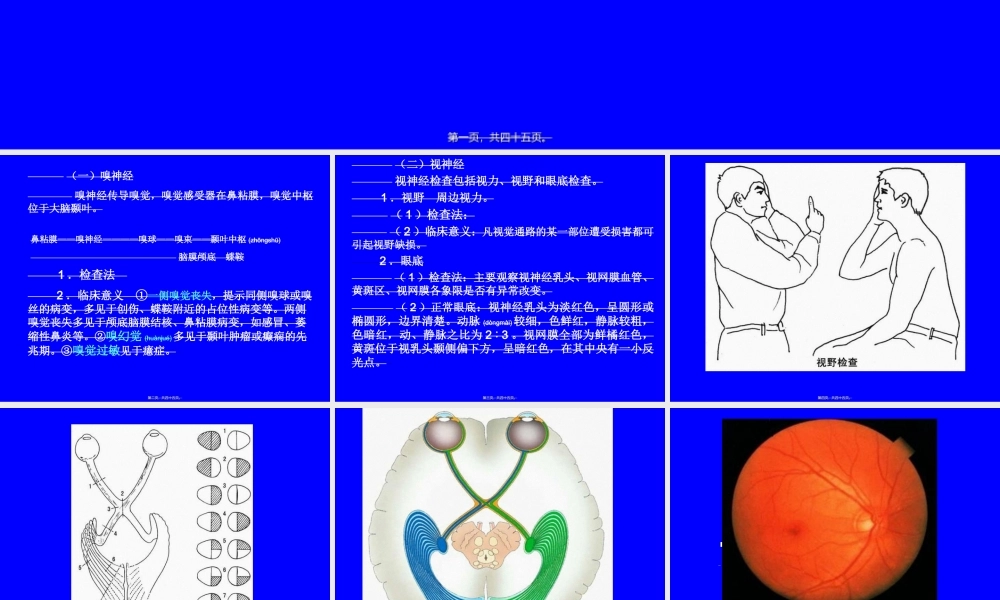 2022年医学专题—第十一章-神经系统检查-一、脑神经检查-脑神经共12对.单纯感.(1).ppt