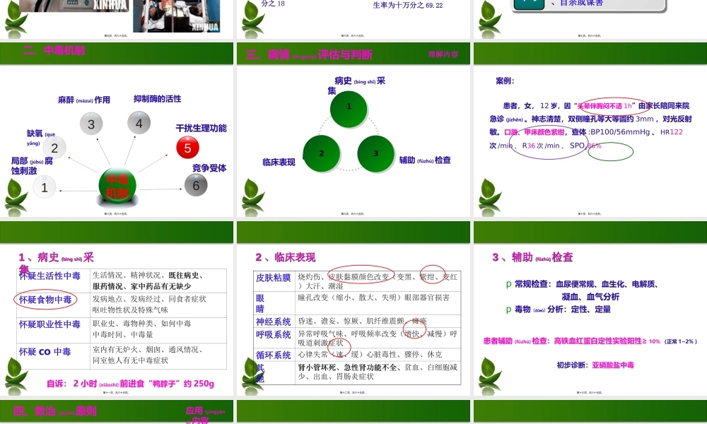 2022年医学专题—第十二章急性中毒(1).ppt