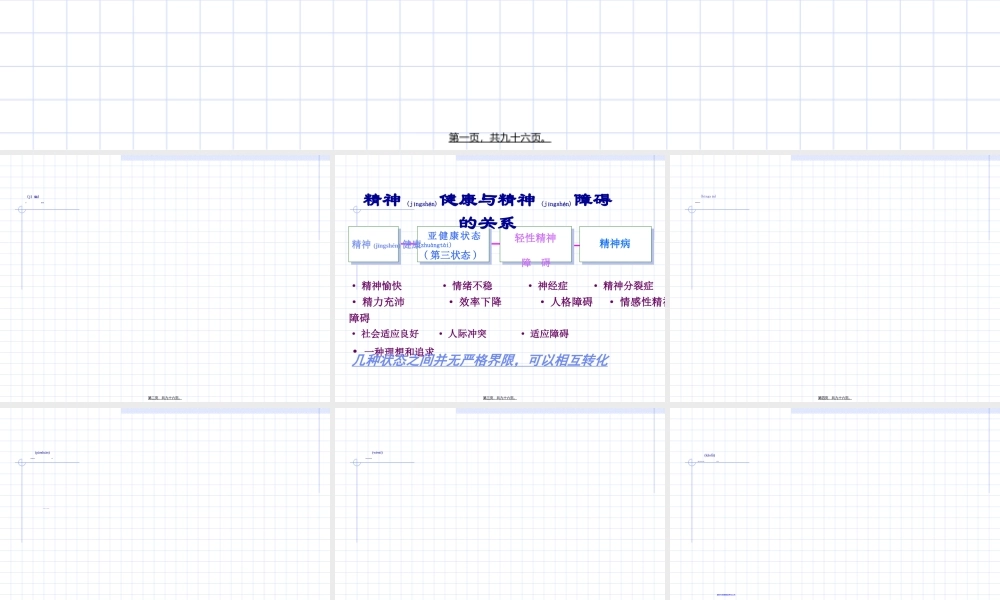 2022年医学专题—精神卫生知识讲座幻灯片..(1).ppt
