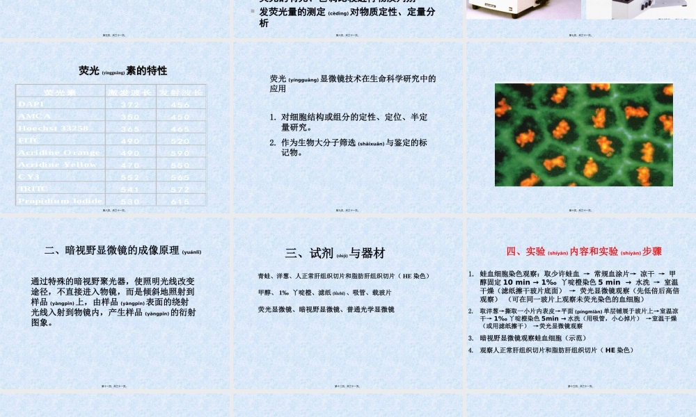 2022年医学专题—细胞荧光染色观察与(1).ppt