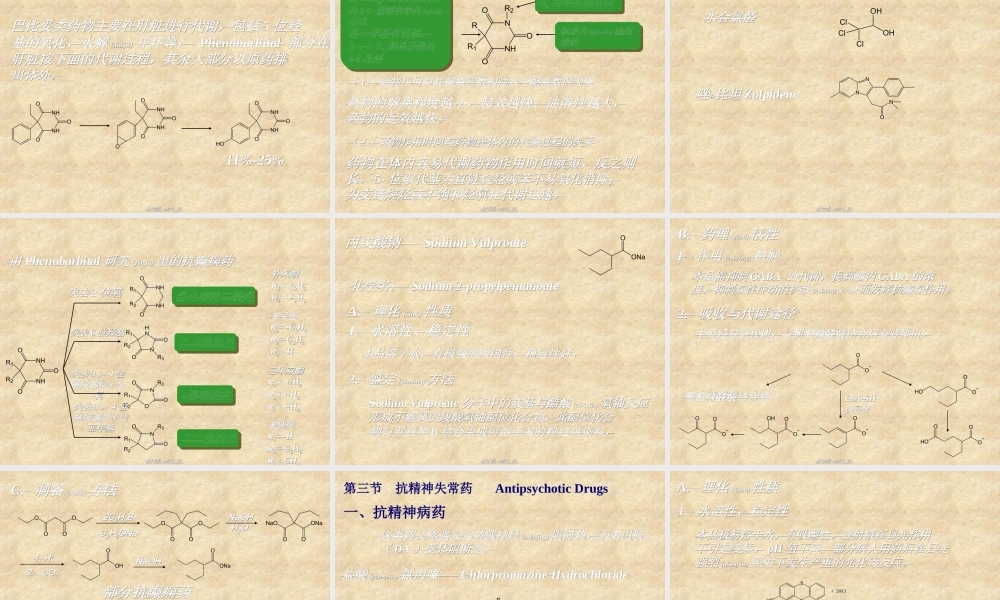 2022年医学专题—绪论中枢神经系统用药()(1).ppt