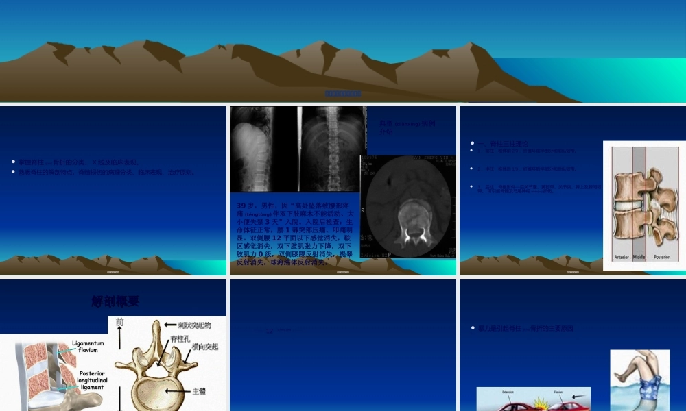 2022年医学专题—脊柱和骨盆骨折--正式版(1).ppt