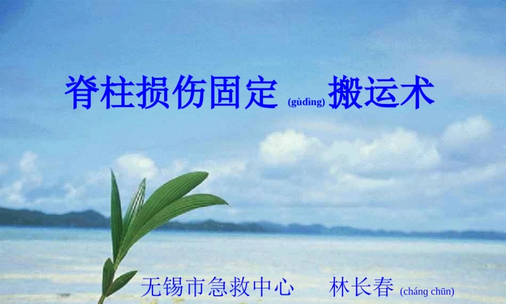 2022年医学专题—脊柱损伤固定搬运术-(1)(1).ppt