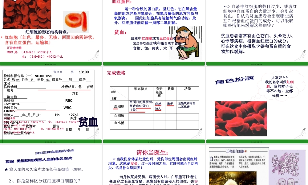 4.1-流动的组织——血液(共45张PPT)(1).pptx