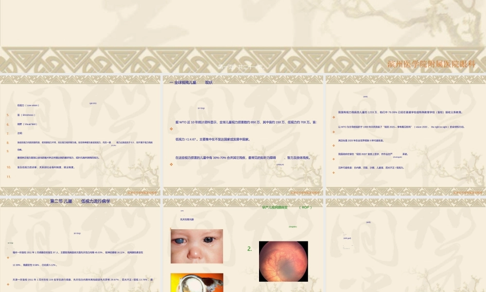 2022年医学专题—儿童低视力.ppt